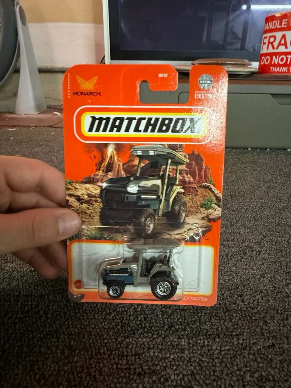 Matchbox Monarch EV Tractor Diecast Car